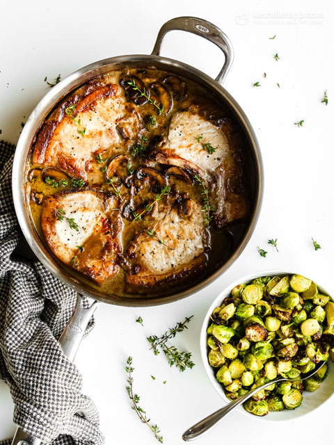 Creamy Mushroom Pork Chops